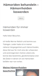 Mobile Screenshot of haemoriden.org